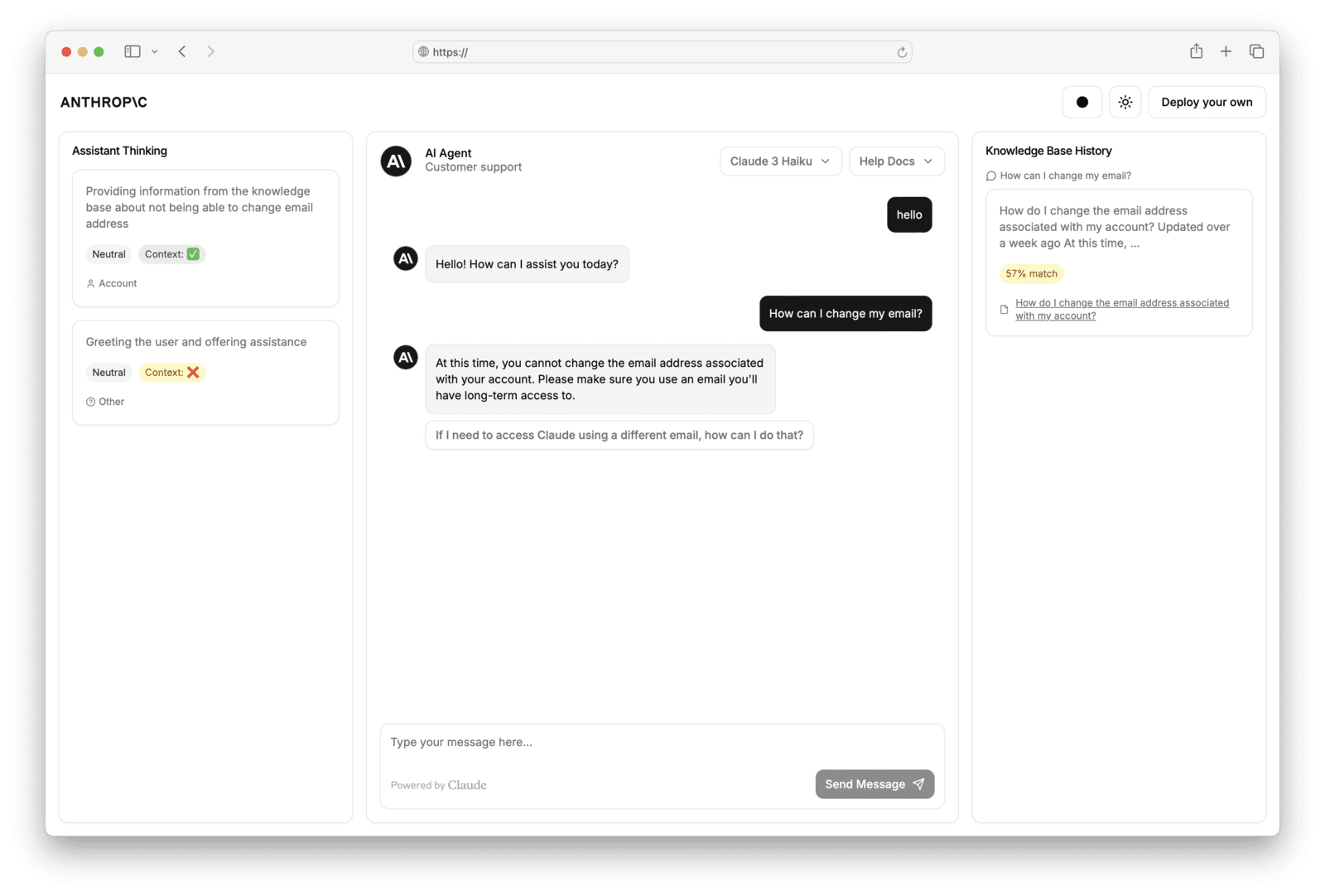 Agent Reasoning, RAG Retrieval & Sentiment in Action