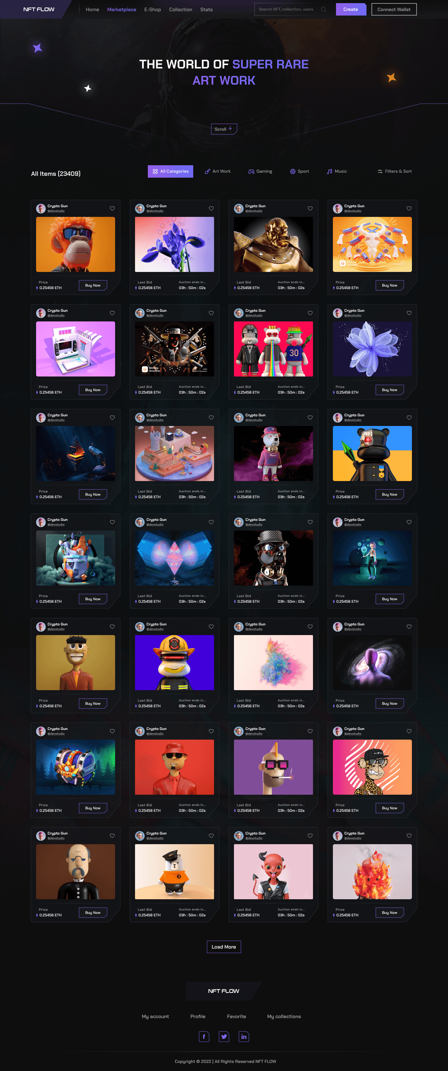 Marketplace Homepage